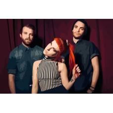 Картина по номерам Бруталити Paramore 275 см