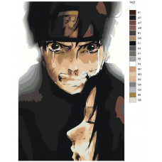 Живопись по номерам BRUSHES-PAINTS ТЕН-ТЕН И СМЕРТЬ НЕДЖИ - Аниме