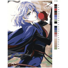 Живопись по номерам BRUSHES-PAINTS Игра Disney: Twisted-Wonderland (Дисней: Искривленная страна чудес). Эпел Фэмиа