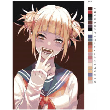 Картина по номерам BRUSHES-PAINTS Химико Тога Аниме Моя геройская Академия T707 40x60 см Картина по номерам BRUSHES-PAINTS Химико Тога Аниме Моя геройская Академия T707 40x60 см
