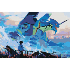 Картина по номерам Живопись по номерам «Evangelion Евангелион: Синдзи Икари и робот Ева» Картина по номерам Живопись по номерам «Evangelion Евангелион: Синдзи Икари и робот Ева»