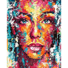 Картина по номерам Paintboy Красочные эмоции, 40x50 см