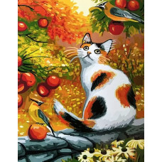 Картина по номерам Paintboy Золотая осень, 40x50