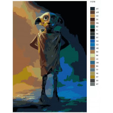 Живопись по номерам BRUSHES-PAINTS Гарри Поттер (Harry Potter). Добби Живопись по номерам BRUSHES-PAINTS Гарри Поттер (Harry Potter). Добби