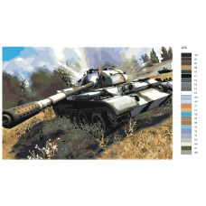 Живопись по номерам BRUSHES-PAINTS WZ-131