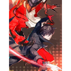 Картина по номерам Бруталити Игра Persona 8845 В на холсте 30x40