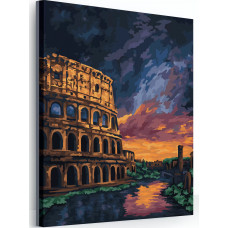 Картина по номерам Hobby Paint Чудеса архитектуры 40х50