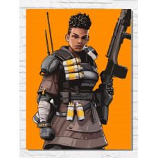 Живопись по номерам Бруталити игра APEX LEGENDS - 9281 В