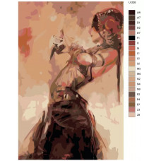 Живопись по номерам BRUSHES-PAINTS Танец живота. Восточная красавица в танце Живопись по номерам BRUSHES-PAINTS Танец живота. Восточная красавица в танце