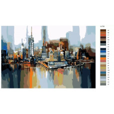 Живопись по номерам BRUSHES-PAINTS Дубай