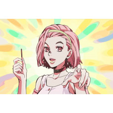 Живопись по номерам Бруталити Аниме JOJO 5148