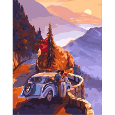 Картина по номерам Paintboy Путешествие вдвоём, 40x50 см
