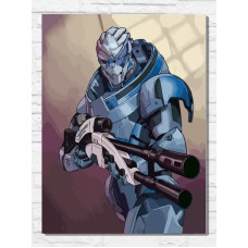 Живопись по номерам Бруталити Игра mass effect