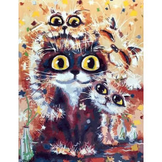 Картина по номерам Paintboy Семья и дети, 40x50