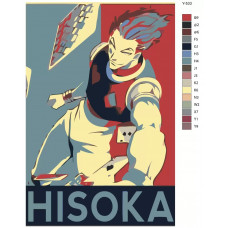 Живопись по номерам BRUSHES-PAINTS Hunter x Hunter (Хантер х Хантер). Хисока Мороу. Аниме