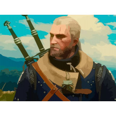 Картина по номерам Бруталити Игра Ведьмак Геральт 6739 Г на холсте 30 x 40 Картина по номерам Бруталити Игра Ведьмак Геральт 6739 Г на холсте 30 x 40
