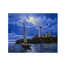 Живопись по номерам ВанГогВоМне Ночь на море