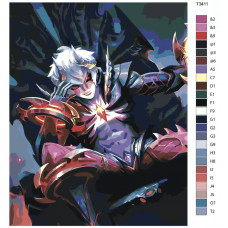 Живопись по номерам BRUSHES-PAINTS Mobile Legends: ДАРИУС