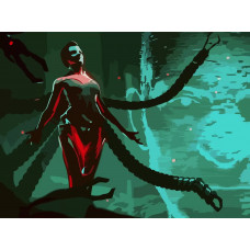 Картина по номерам Бруталити Ghostrunner 1 на холсте 40x30