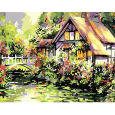 Картина по номерам Белоснежка Яркое лето, 40x50