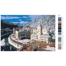 Живопись по номерам BRUSHES-PAINTS Сочи. Роза Хутор
