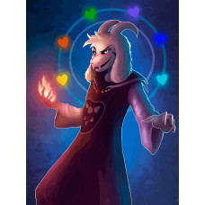 Картина по номерам Бруталити Undertale 9 на холсте 40x30