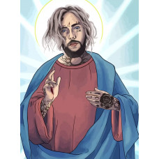 Картина по номерам Бруталити Suicideboys 174 на холсте 40x30