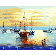 Картина по номерам Color Kit На закате, 40x50
