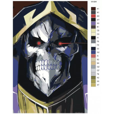 Живопись по номерам BRUSHES-PAINTS Аниме - Повелитель. Момонга Живопись по номерам BRUSHES-PAINTS Аниме - Повелитель. Момонга