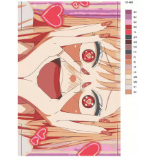 Живопись по номерам BRUSHES-PAINTS Аниме - эта фарфоровая кукла влюбилась. Марин Китагава Живопись по номерам BRUSHES-PAINTS Аниме - эта фарфоровая кукла влюбилась. Марин Китагава