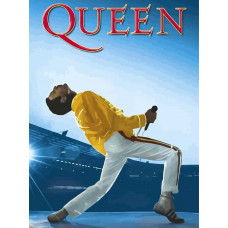 Картина по номерам Бруталити Queen Фредди Меркьюри 2 на холсте 40x30