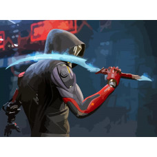 Картина по номерам Бруталити Ghostrunner 6 на холсте 40x30