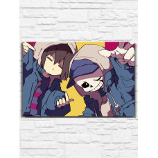 Живопись по номерам Бруталити Игра Undertale