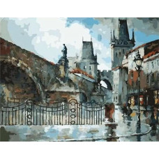 Картина по номерам Paintboy Пражский пейзаж, 40x50