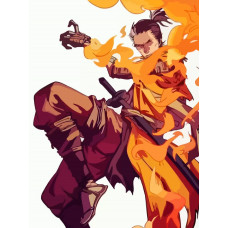 Живопись по номерам Бруталити Игра Sekiro Shadows die twice - 7683 В