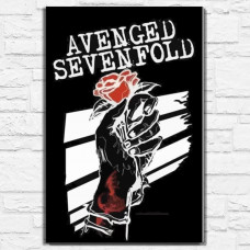 Живопись по номерам Бруталити Музыка Avenged sevenfold 13612 В