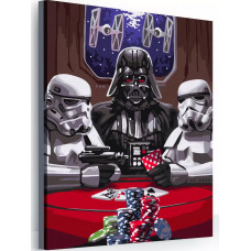Картина по номерам Hobby Paint Звездный покер 40х50