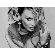 Картина по номерам Бруталити Kylie Minouge 143 на холсте 40x30 Картина по номерам Бруталити Kylie Minouge 143 на холсте 40x30