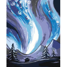Картина по номерам Живопись по Номерам Полуночное сияние, 40x50