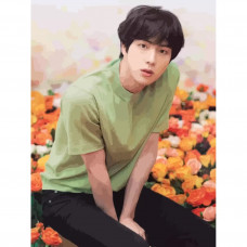 Картина по номерам на холсте BTS jin 1 30 x 40