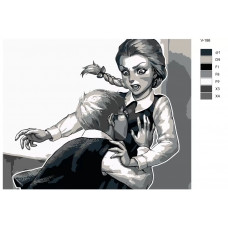 Картина по номерам BRUSHES-PAINTS Tiny Bunny Катя Смирнова и Антон Петров V186 40x50 см Картина по номерам BRUSHES-PAINTS Tiny Bunny Катя Смирнова и Антон Петров V186 40x50 см
