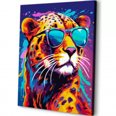 Картина по номерам на холсте ART and Relax Дикий неон 40x50