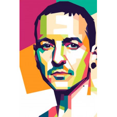 Живопись по номерам Бруталити Музыка Linkin Park Честер Бенингтон - 7486 В