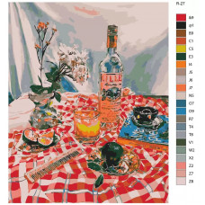 Картина по номерам BRUSHES-PAINTS Ликер и лайм 80x100 см Картина по номерам BRUSHES-PAINTS Ликер и лайм 80x100 см