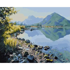Картина по номерам Paintboy Водная гладь, 40x50 см