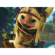 Живопись по номерам Бруталити Игра Monster Hunter World 5268