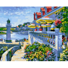 Живопись по номерам ВанГогВоМне Маяк 40x50