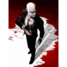 Живопись по номерам Бруталити игра Hitman - 8622 В