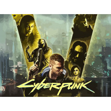 Живопись по номерам Бруталити Киберпанк cyberpunk 2077