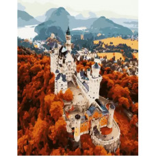 Картина по номерам Paintboy PK 48021 Осенний замок 40*50 Эксклюзив
